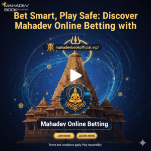 Bet Smart, Play Safe: Discover Mahadev Online Betting with mahadevbookofficial