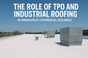 The Role of TPO and Industrial Roofing in Minneapolis Commercial Buildings