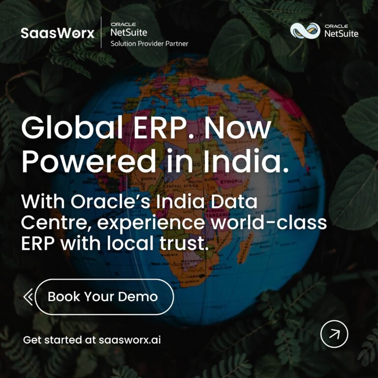 NetSuite Cloud ERP for Professional Services Firms in India