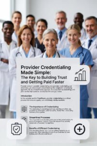 Provider Credentialing Made Simple: The Key to Building Trust and Getting Paid Faster