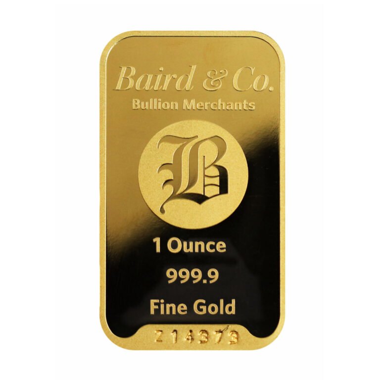 Baird & Co Gold Bars – A Symbol of Purity, Trust, and Investment Value