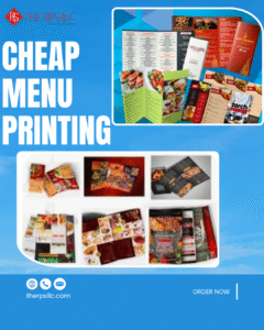 Cheap Menu Printing Services | Affordable Custom Menu Printing for Restaurants