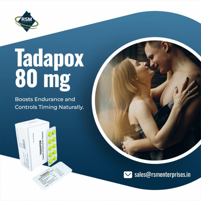 Outstanding Way to Manage Sensual Issues With Tadapox 80mg