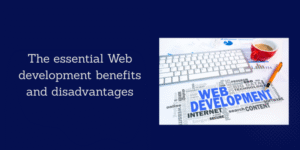 The essential Web development benefits and disadvantages?