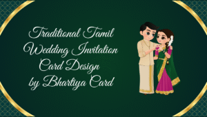 Elegant Tamil Wedding Invitation Card Designs by Bhartiya Cards