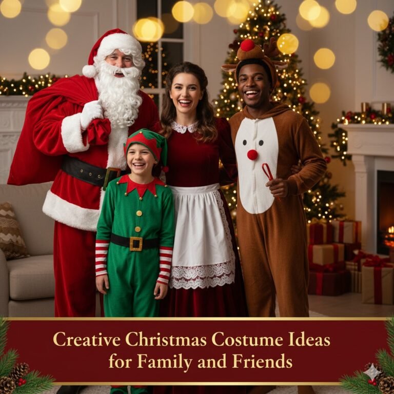 Creative Christmas Costume Ideas for Family and Friends