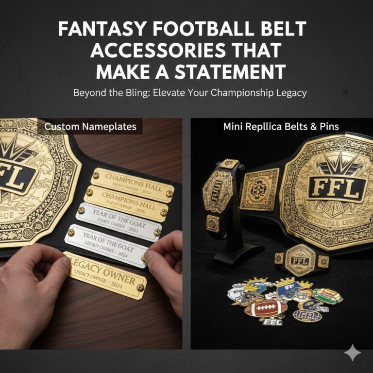 Fantasy Football Belt Accessories That Make a Statement
