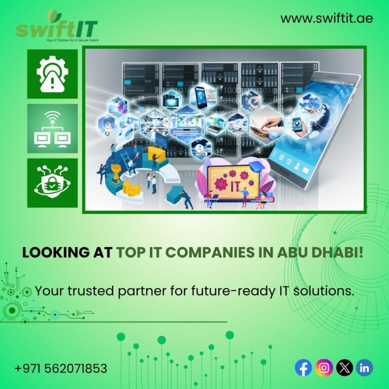 Reliable IT Maintenance Services in Abu Dhabi – SwiftIT.ae