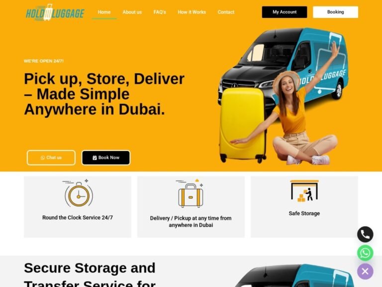 HoldLuggage UAE | Secure Luggage Storage & Delivery
