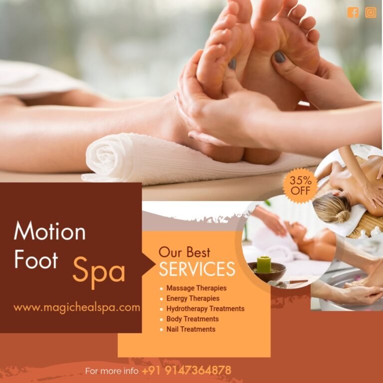 Relax, Recharge Renew at Motion Foot Spa