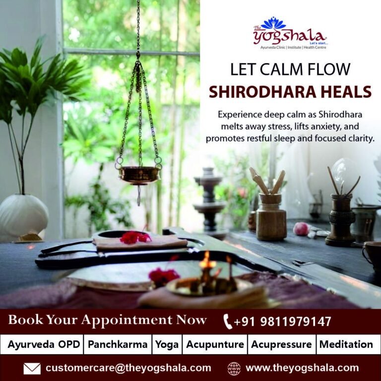 Restore Your Health Naturally at The Yogshala Delhi