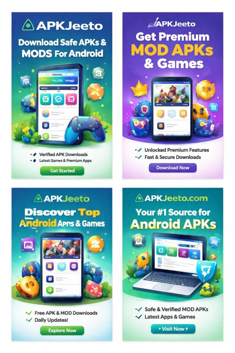 APKJeeto: A Reliable Destination for Android APKs, Games, and MOD Apps