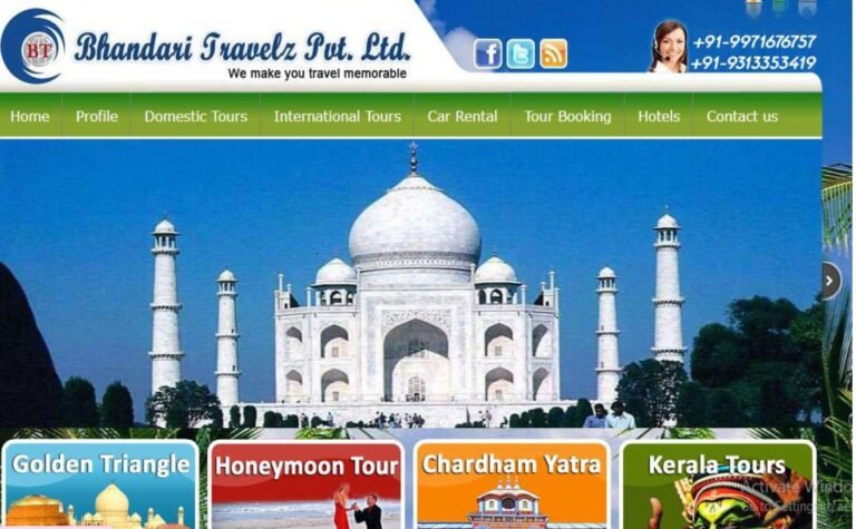 ✈️✨Explore Incredible India with Bhandari Travelz Pvt. Ltd. – Your Gateway to Unforgettable India Holidays✨✈️