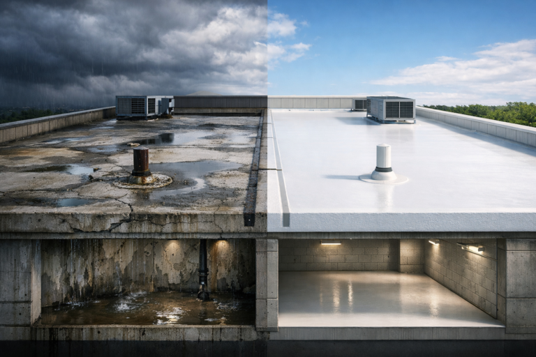 Top Causes of Water Leakage in Industrial & Commercial Buildings And Proven Waterproofing Services That Deliver Long-Term Protection