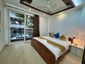 Service apartments in defence colony
