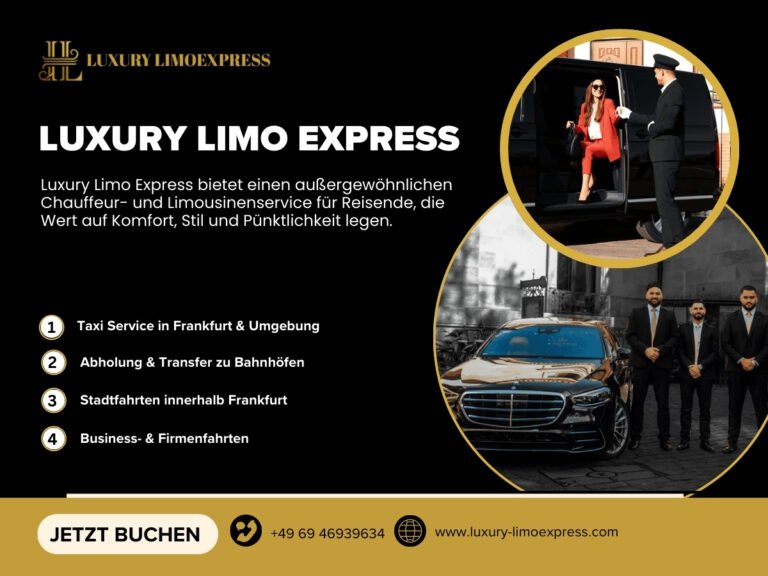 Entspannt ankommen mit dem Flughafenshuttle Frankfurt