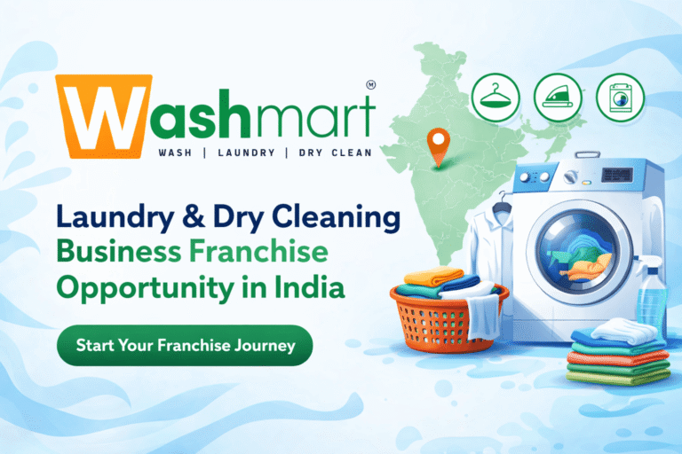 Washmart – Best Laundry Franchise Business with High ROI in India (2026)