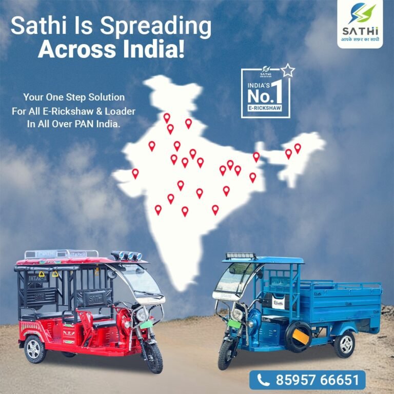 Top Electric Rickshaw Suppliers in India – Sathi Motors