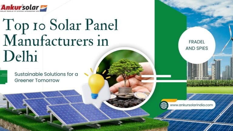 Best Solar Inverter Manufacturers in India – Ankur Solar