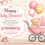 Baby Shower eCard: The Perfect Way to Celebrate New Beginnings Online