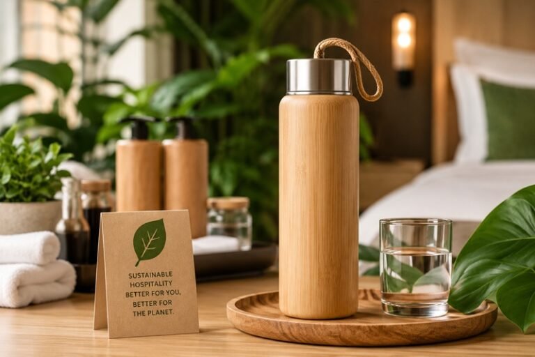Why Bamboo Bottles Are the Future of Sustainable Hospitality?