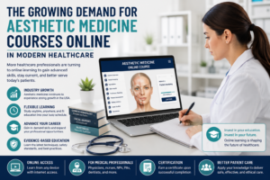 The Growing Demand for Aesthetic Medicine Courses Online in Modern Healthcare