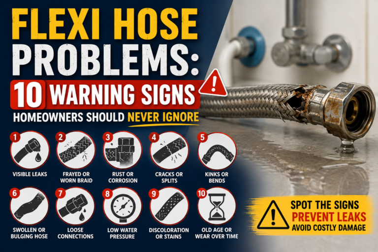 Flexi Hose Problems: 10 Warning Signs Homeowners Should Never Ignore