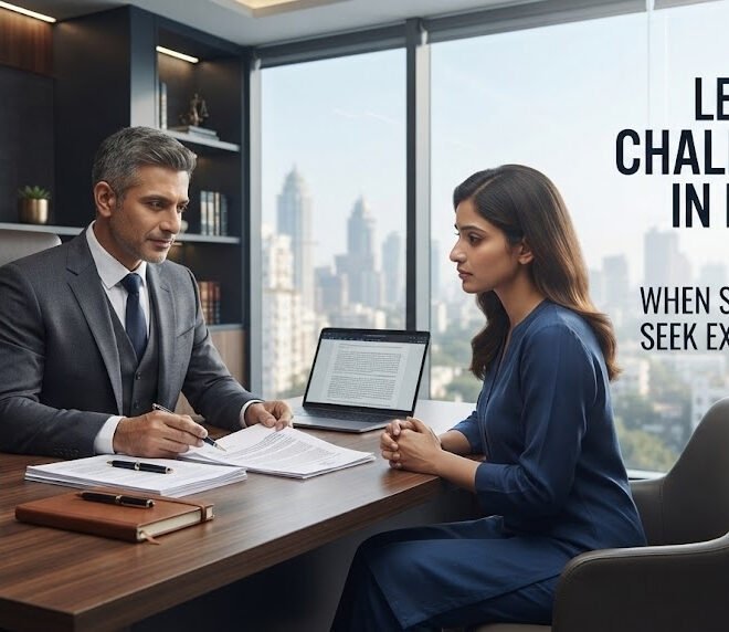 Legal Challenges in India: When Should You Seek Expert Help?
