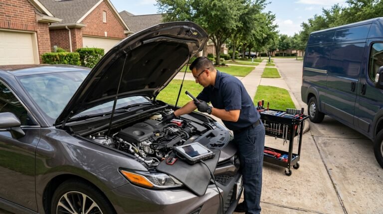 When Your Car Breaks Down at Home in Sugar Land