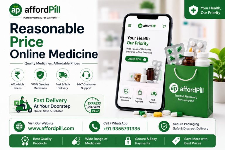Why Is AffordPill Worth Exploring for Reasonable Price Online Medicine in India?