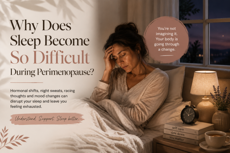 Why Does Sleep Become So Difficult During Perimenopause?