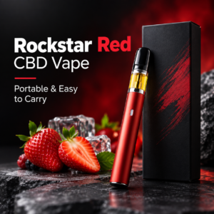 Rockstar Red CBD Vape – Portable & Easy to Carry