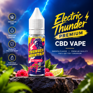Electric Thunder Premium – CBD Vape for Everyday Enjoyment
