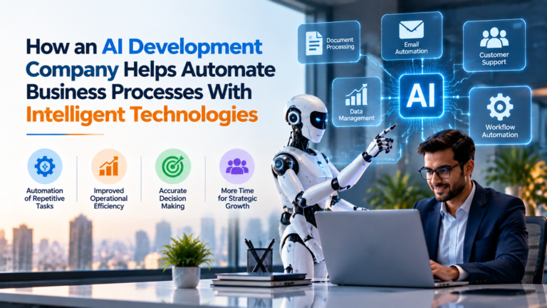 How an AI Development Company Helps Automate Business Processes With Intelligent Technologies
