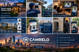Houston Security Cameras With Wired & Wireless Options