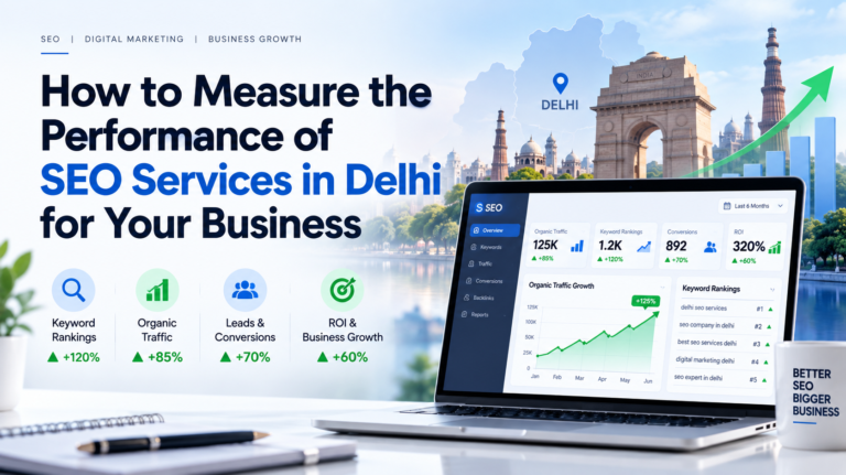 How to Measure the Performance of SEO Services in Delhi for Your Business