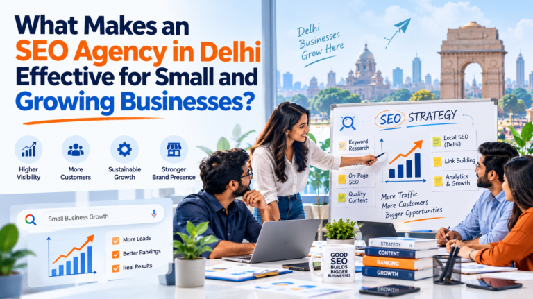 What Makes an SEO Agency in Delhi Effective for Small and Growing Businesses?