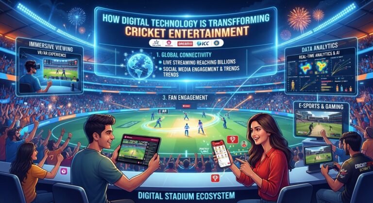 How Digital Technology Is Transforming Cricket Entertainment