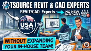 Outsource Revit & CAD Experts for Architecture USA Projects Without Expanding Your In-House Design Team