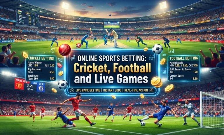 Online Sports Betting: Cricket, Football and Live Games
