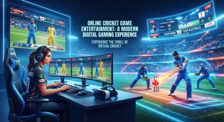 Online Cricket Game Entertainment: A Modern Digital Gaming Experience