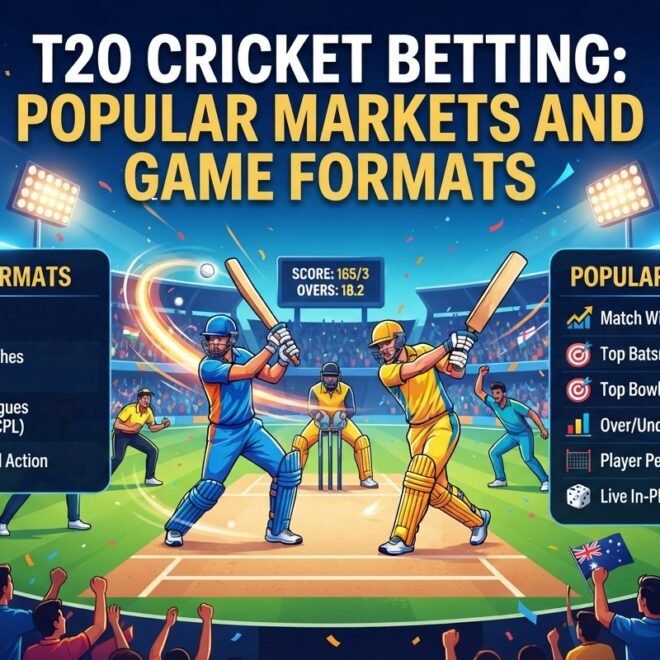 T20 Cricket Betting: Popular Markets and Game Formats