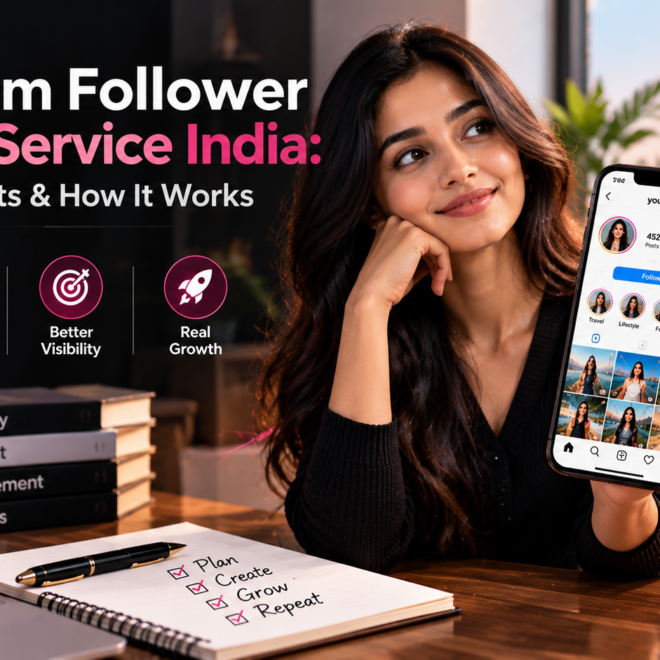 Instagram Follower Growth Service India: Pricing, Benefits & How It Works