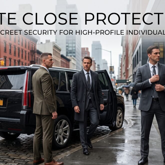 Elite Close Protection & Personal Security Services New York VIPs Rely On
