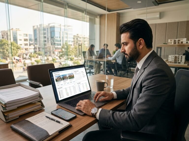 Why Property Dealers in Pakistan Are Moving From Manual Records to Digital Management Software