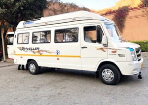 10 Seater Tempo Traveller in Jaipur for Comfortable Group Travel