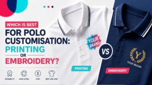 Which Is Best for Polo Customisation: Printing or Embroidery?