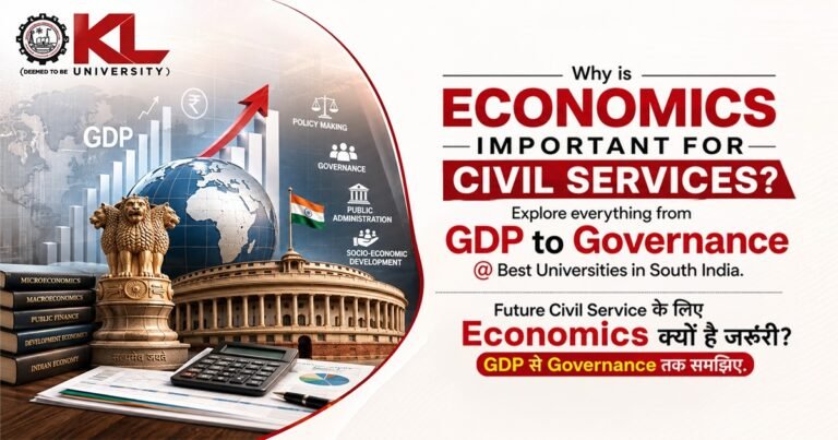 Why is Economics important for Civil Services – Explore everything from GDP to Governance @ best universities in South India