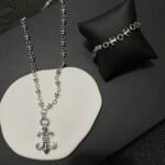 The chrome hearts necklace in Evolving USA Streetwear Trends