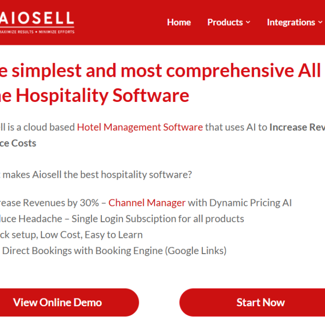 Vacation Rental Software: Simplify Property Management with Aiosell